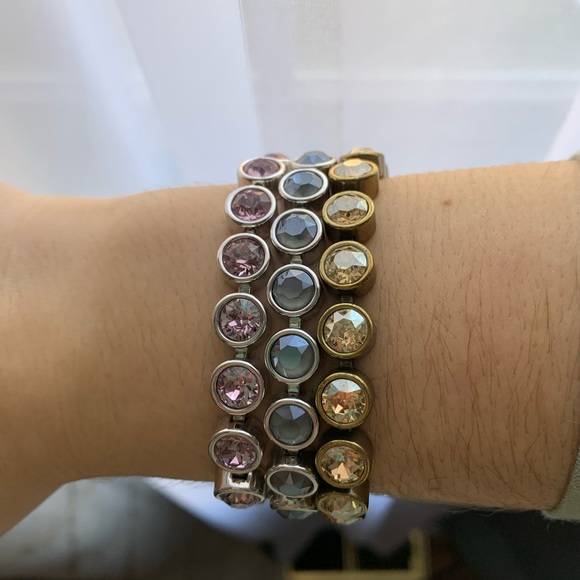 Set of 3 Swarovski Crystal Bracelets